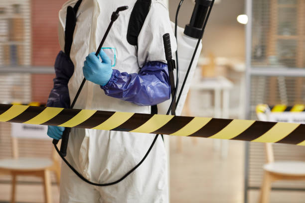 Professional Drug Lab Cleanup technician working in Lena, IL